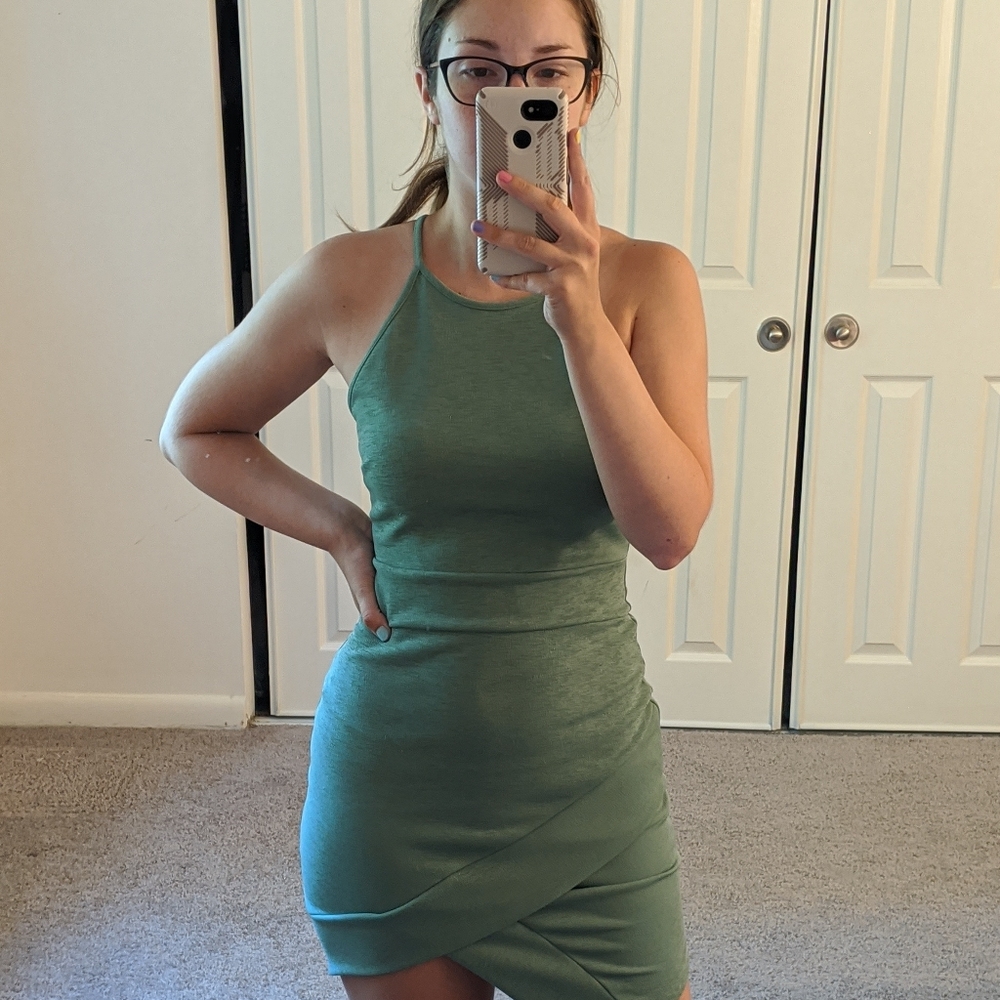 Light green Mini Dress
